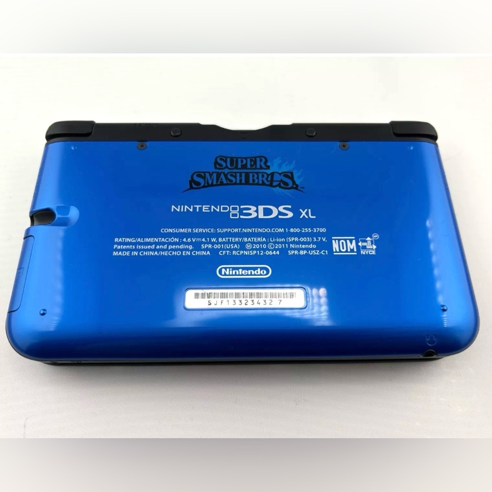 Super Smash Bros Blue Nintendo 3DS XL 96% New No Box Tested Working Firm Price - Picture 8 of 12
